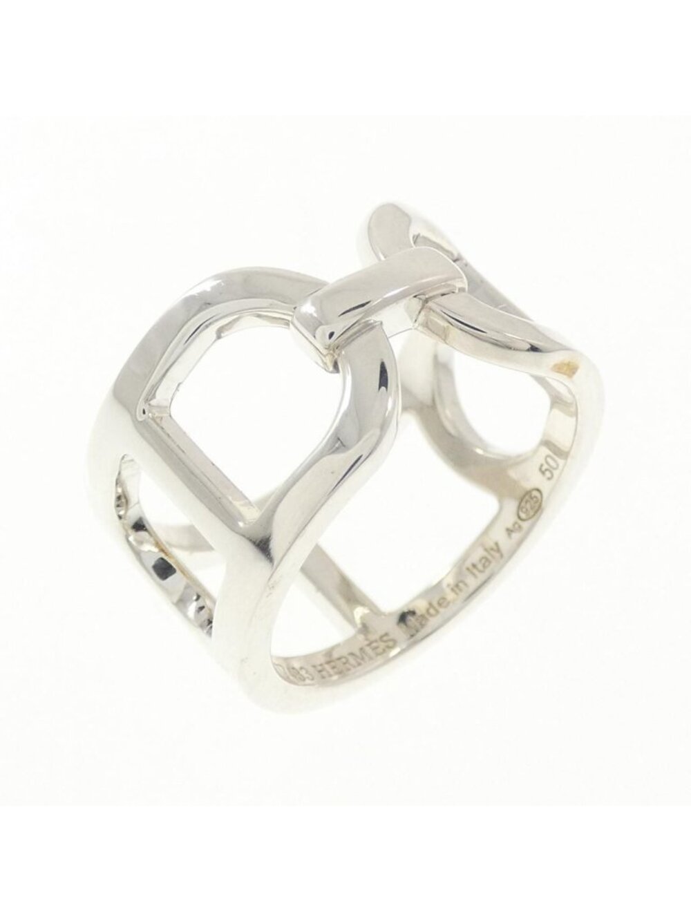 Hermes Ever Chaine D'Ancre Ring